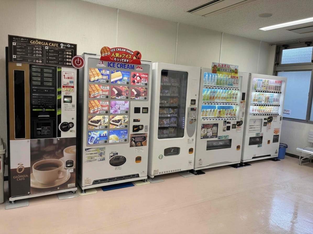 自動販売機コーナー